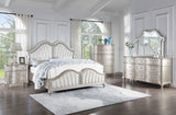 Evangeline Panel Bed with LED Lighting - Furniture World