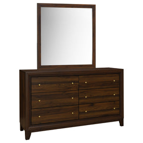 Welsley Dresser with Mirror - Furniture World