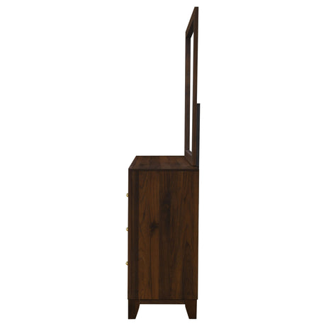 Welsley Dresser with Mirror - Furniture World