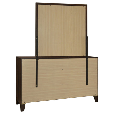 Welsley Dresser with Mirror - Furniture World