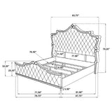 Antonella Panel Bed - Furniture World