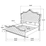 Antonella Panel Bed - Furniture World