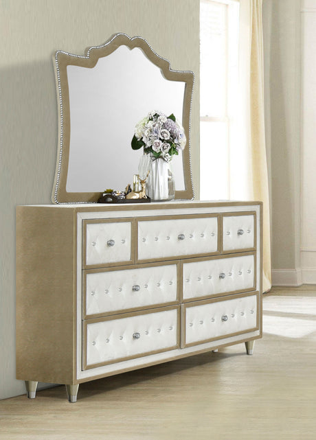 Antonella Dresser with Mirror - Furniture World