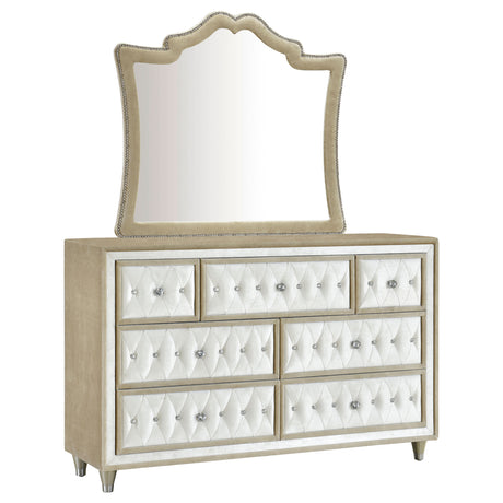 Antonella Dresser with Mirror - Furniture World