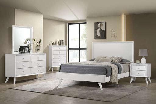 Janelle Bedroom Set White - Furniture World