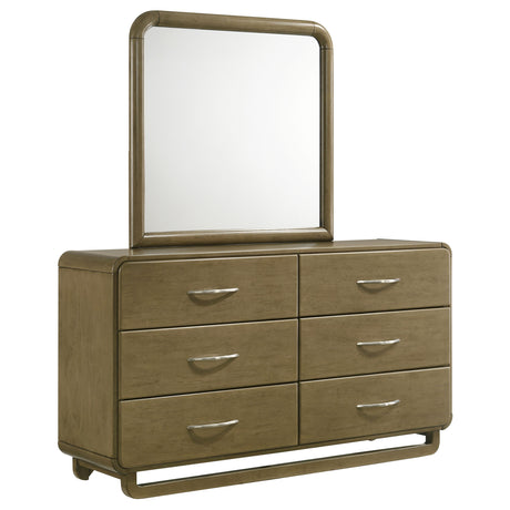 Amsbury Dresser with Mirror - Furniture World