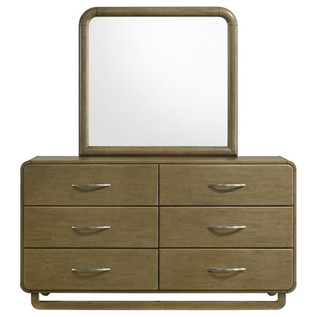 Amsbury Dresser with Mirror - Furniture World