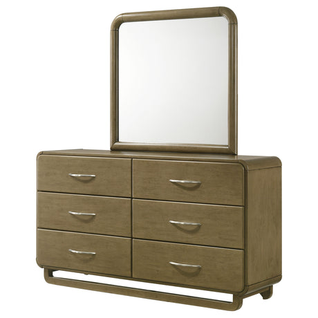 Amsbury Dresser with Mirror - Furniture World