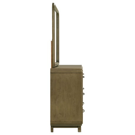 Amsbury Dresser with Mirror - Furniture World