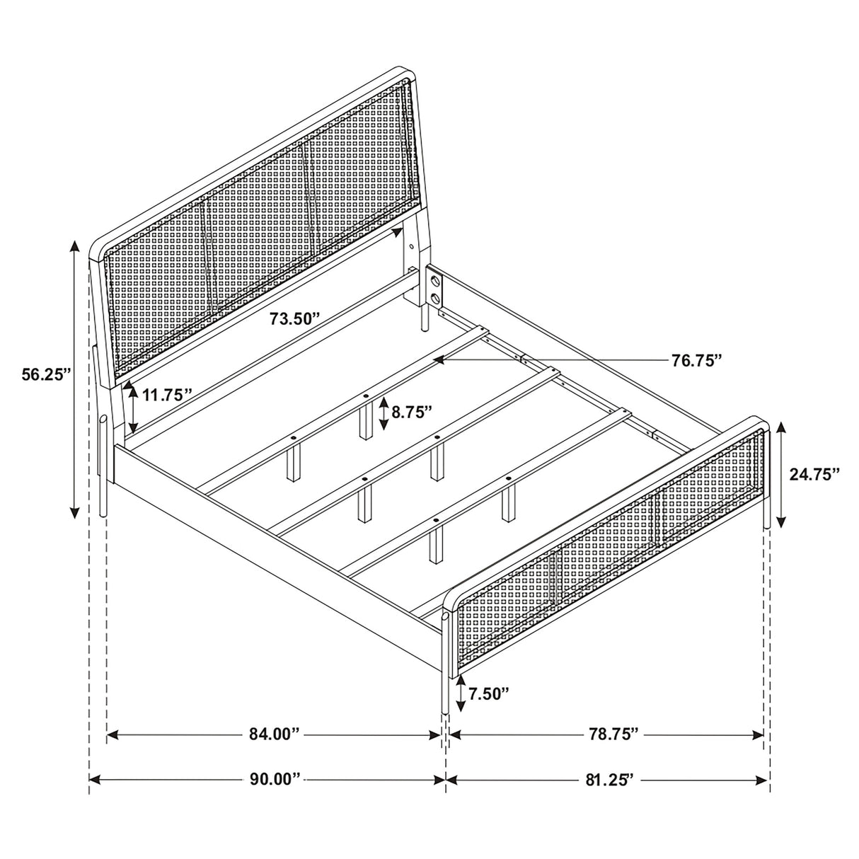Arini Panel Bed