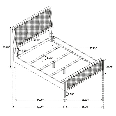 Arini Panel Bed - Furniture World