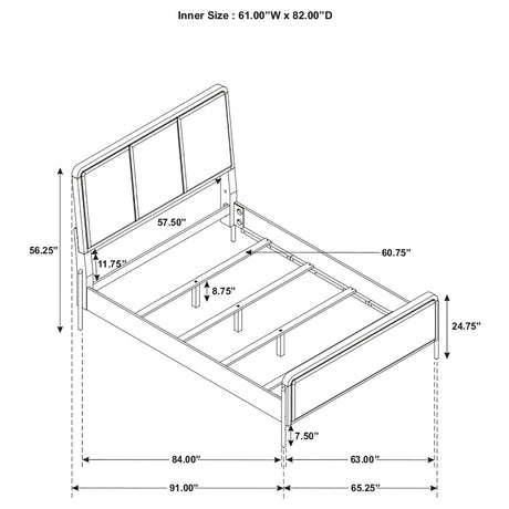 Arini Panel Bed - Furniture World