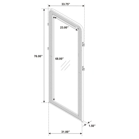 Arini Floor Mirror - Furniture World