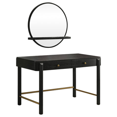 Arini Makeup Vanity Table with Wall Mirror - Furniture World