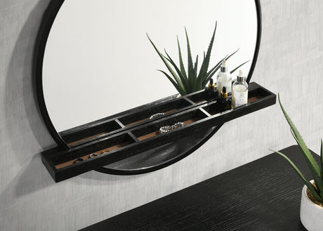 Arini Makeup Vanity Table with Wall Mirror - Furniture World