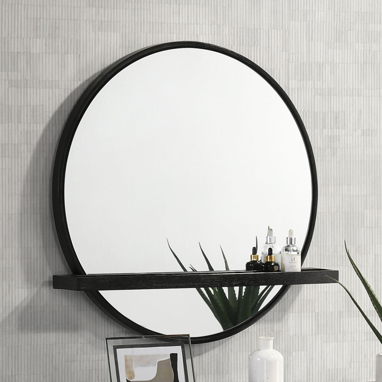 Arini Makeup Vanity Wall Mirror - Furniture World