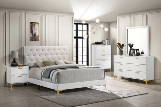 Kendall Bedroom Set White - Furniture World