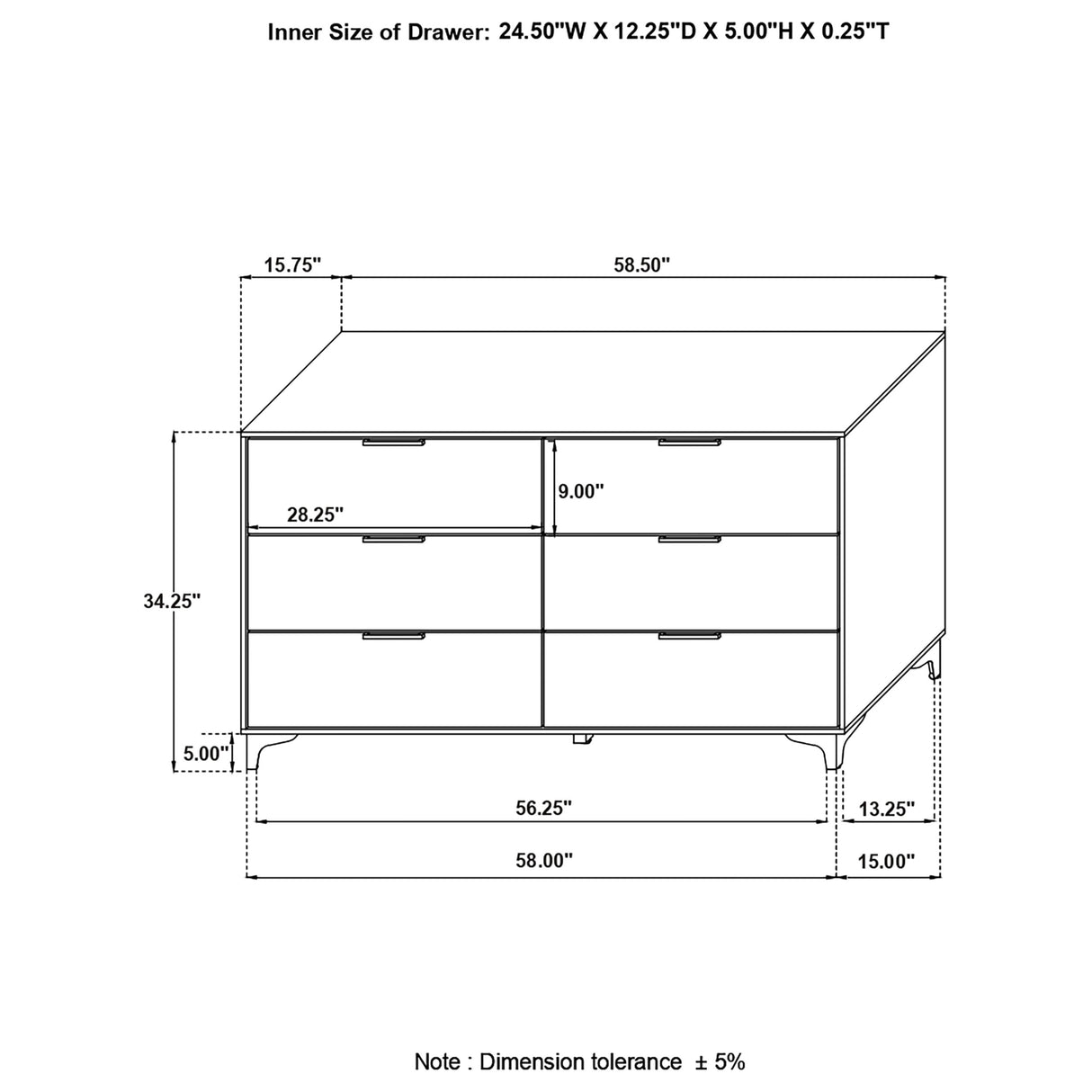 Kendall Dresser - Furniture World
