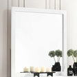 Kendall Square Dresser Mirror White - Furniture World