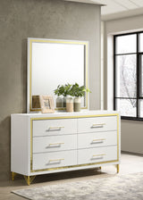 Lucia Dresser with Mirror - Furniture World
