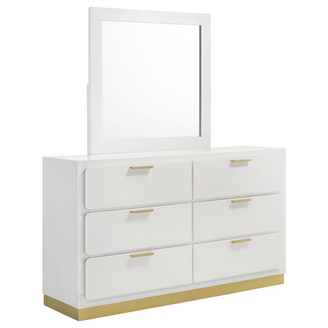 Caraway Dresser with Mirror - Furniture World