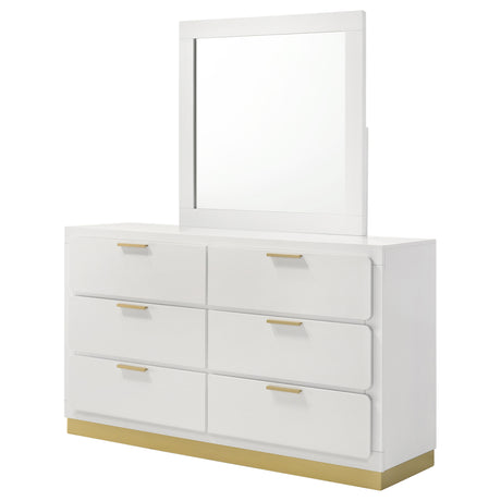 Caraway Dresser with Mirror - Furniture World