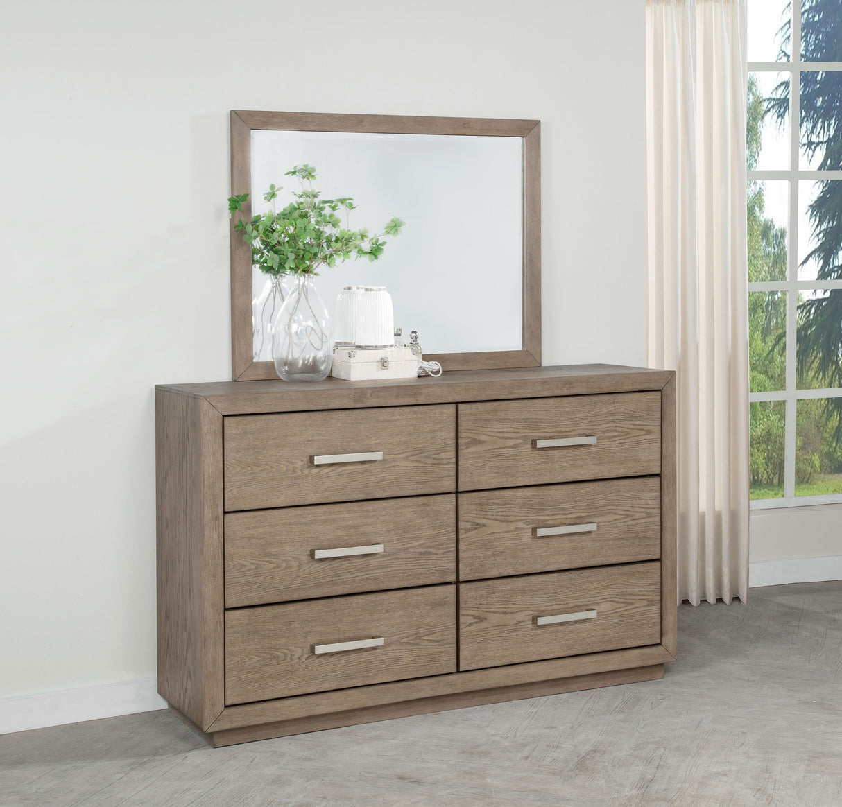 Kenora Dresser with Mirror - Furniture World