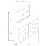 Kenora Dresser with Mirror - Furniture World