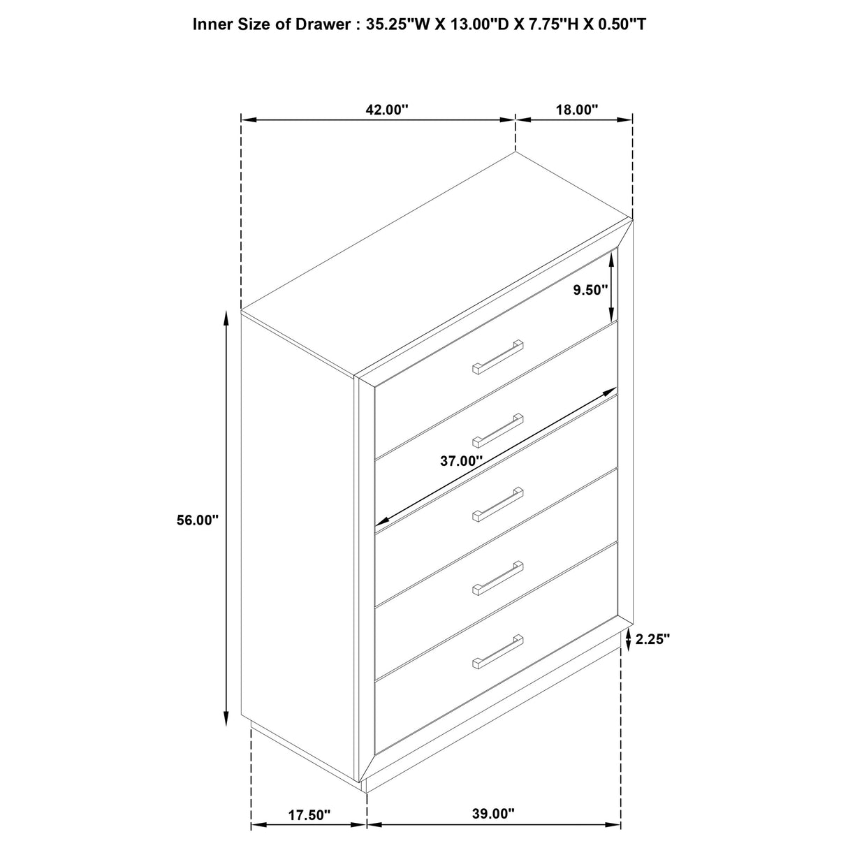Kenora Chest of Drawers