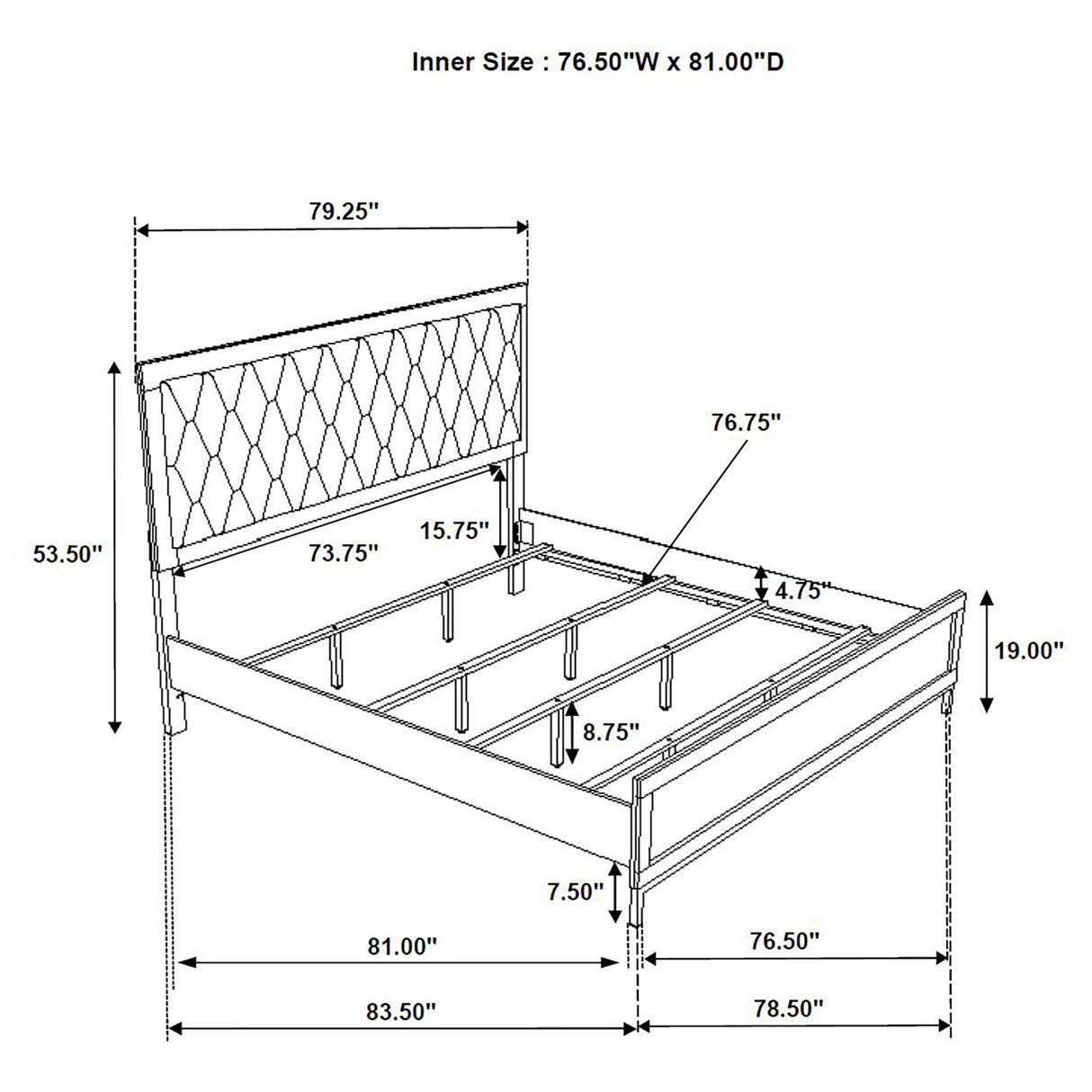 Sonora Panel Bed - Furniture World