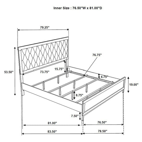 Sonora Panel Bed - Furniture World
