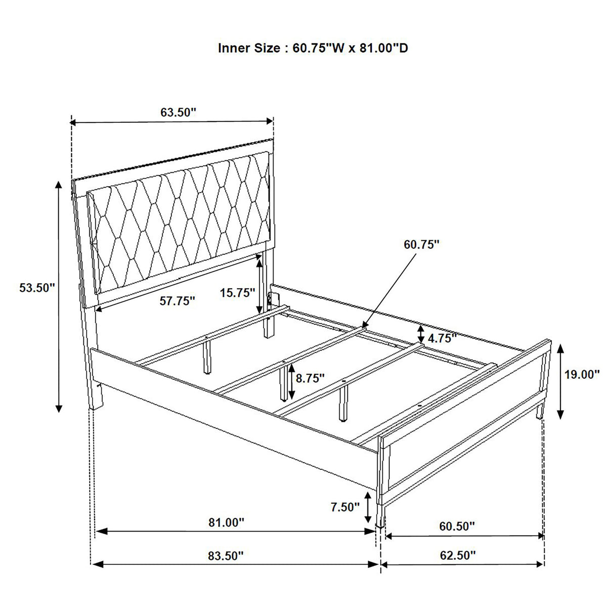 Sonora Panel Bed - Furniture World