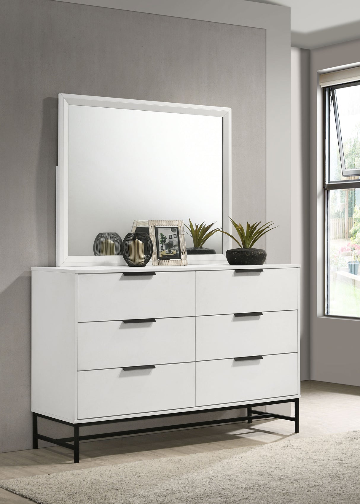 Sonora Dresser with Mirror - Furniture World