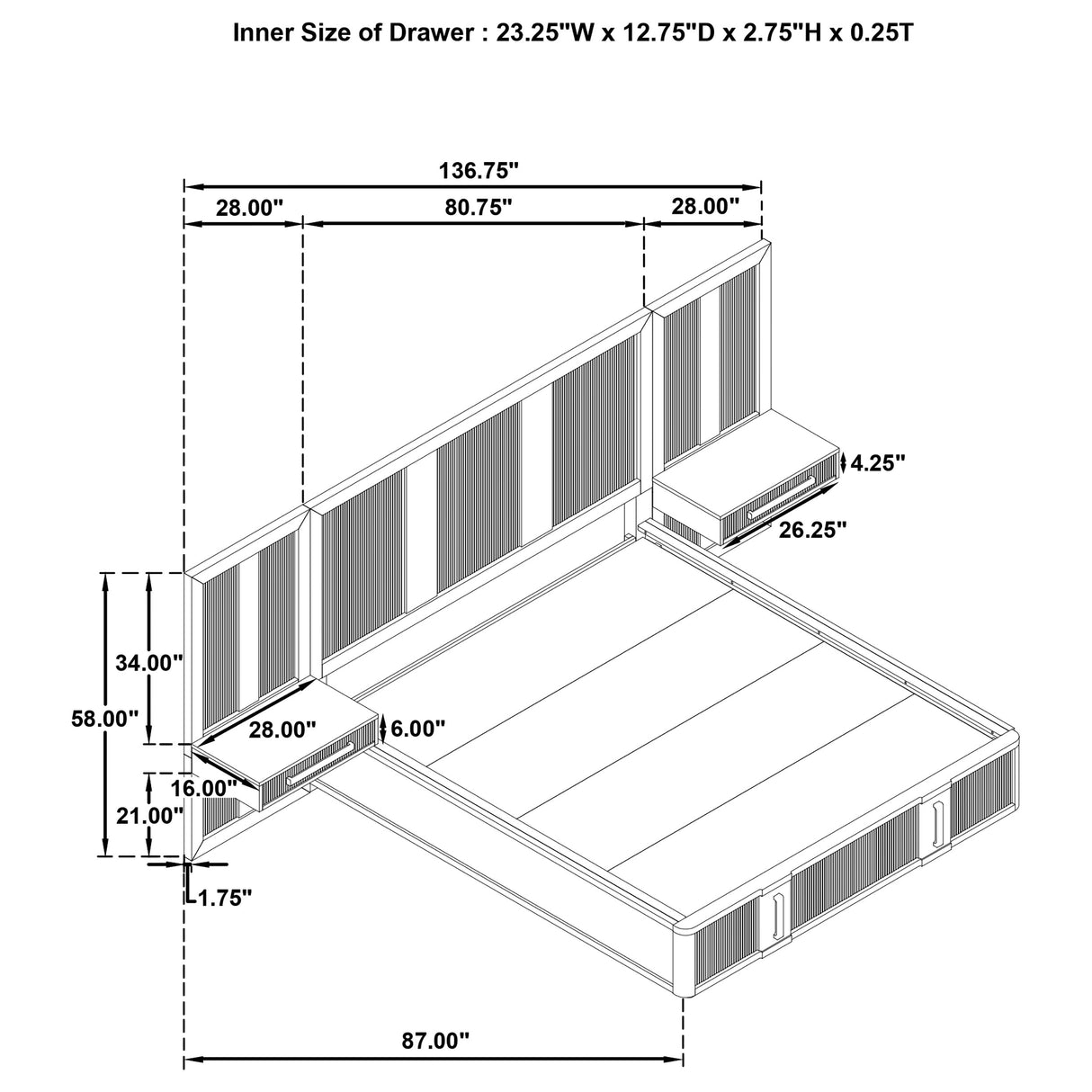 Terrace Bedroom Set - Furniture World