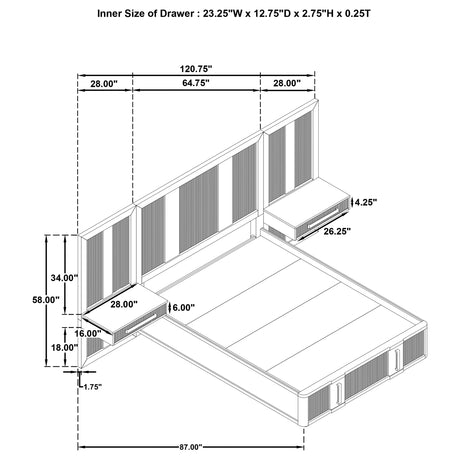 Terrace Bedroom Set - Furniture World