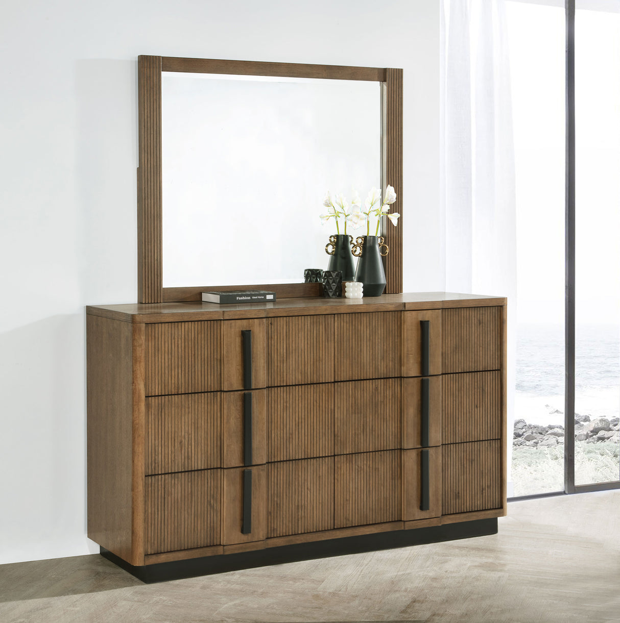 Terrace Dresser with Mirror - Furniture World