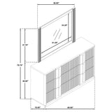 Terrace Dresser with Mirror - Furniture World