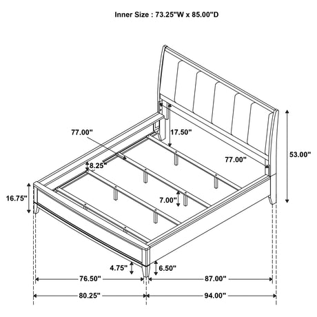 Granada Panel Bed - Furniture World