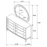 Granada Dresser with Mirror - Furniture World