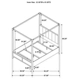 Gran Park Canopy Panel Bed - Furniture World