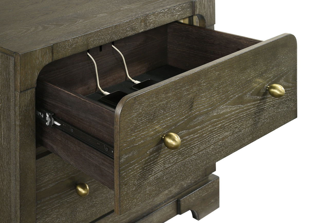 Gran Park Nightstand - Furniture World