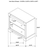 Gran Park Nightstand - Furniture World