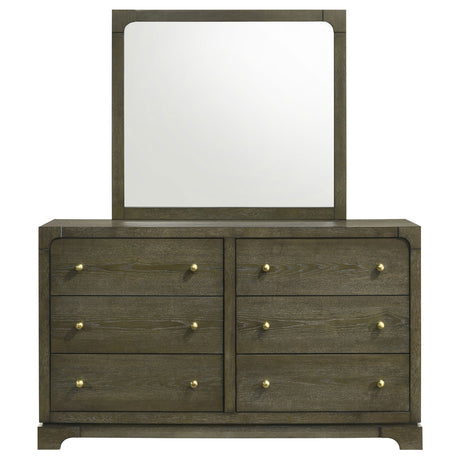 Gran Park Dresser with Mirror - Furniture World
