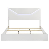 Ives Panel Bed with LED Lighting - Furniture World