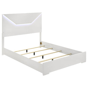 Ives Panel Bed with LED Lighting - Furniture World
