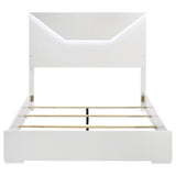 Ives Panel Bed with LED Lighting - Furniture World
