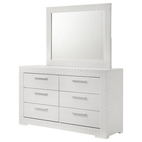 Ives Dresser with Mirror - Furniture World