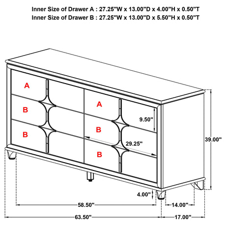 Olivia Bedroom Set - Furniture World