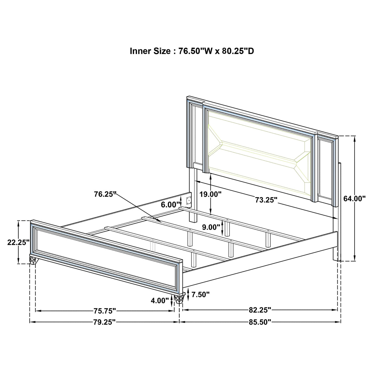 Marmore Bedroom Set - Furniture World