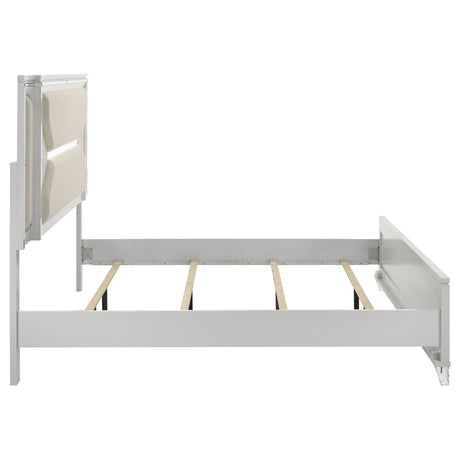 Marmore Panel Bed with LED Lighting - Furniture World
